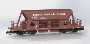 Igra Model 96500023 - TT - Selbstentladewagen Express - Interfracht, Ep. V